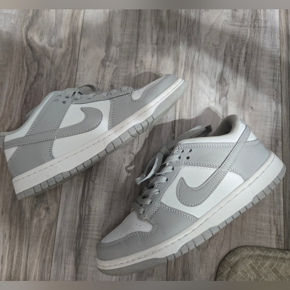 Nike Dunk Low RETRO "Grey Fog" DD1391-103 Sneakers Shoes  Woman Size 7 - Picture 13 of 15